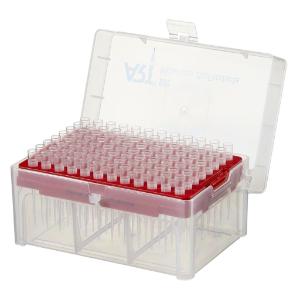 Filtered pipette tips hinged rack