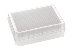 Deep well microplates, 384-square well