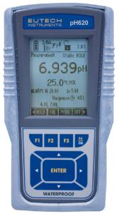 pH/mV/°C meters, handheld, Eutech CyberScan pH 600 / 610 / 620