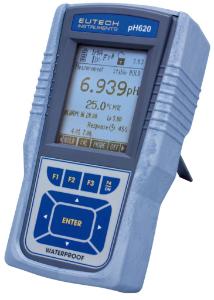 pH/mV/°C meters, handheld, Eutech CyberScan pH 600 / 610 / 620