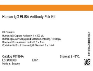 Human IgG ELISA antibody Pair kit