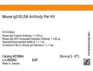 Mouse IgG ELISA antibody Pair kit