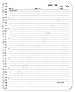 Lab notebook pages