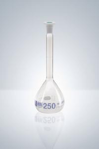 Volumetric flasks, class A, blue markings, USP or DKD certified