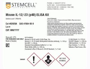 Mouse IL-12/-23 (p40) ELISA kit