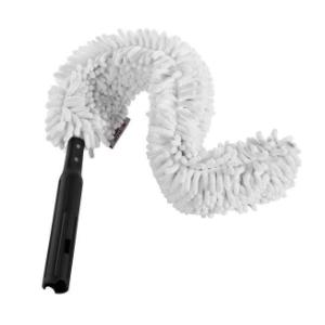 Flexible dusting wand with microfibre