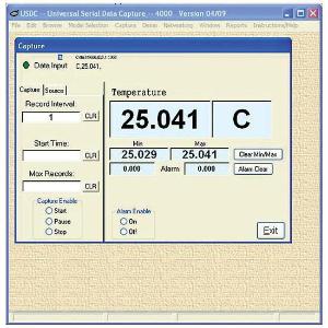 Digital barometer data acquisition system