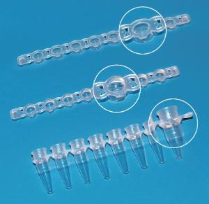 PCR tube cap, 8 strip