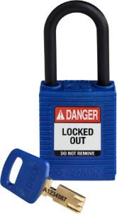 Padlock nylon blue 38PL