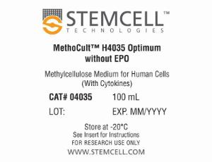 MethoCult™ H4035 Optimum without EPO