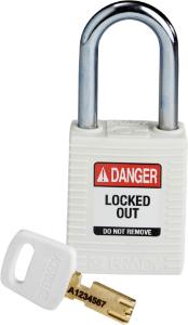 Padlock nylon white 38ST