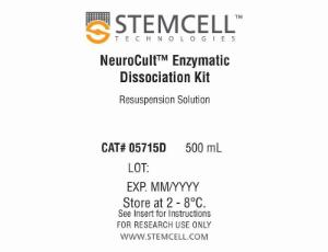 NeuroCult™ Enzymatic Dissociation kit for Adult CNS Tissue (mouse and Rat)