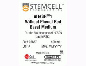 mTeSR™1 without phenol red