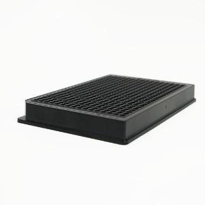 Clear bottom, black and white, polystyrene microplates, 384-well, Corning®