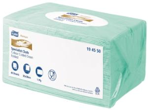 Lingettes pour applications générales, Tork Premium, à code couleur