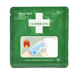 Burn gel dressing