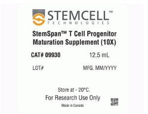 StemSpan™ T cell Progenitor maturation supplement (10X)