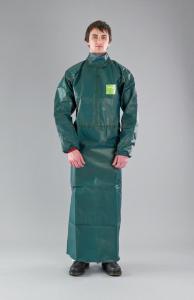 Apron with sleeves, AlphaTec® 4000, model 215