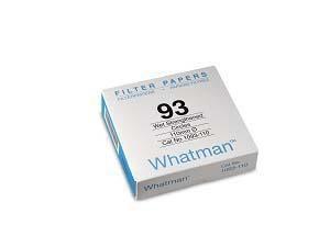 Qualitative filter papers, wet strengthened grades, grade 93, Whatman™