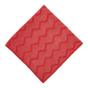 Microfiber cloth, red