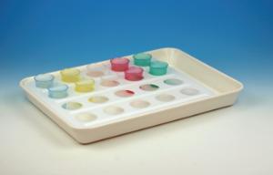 Instruments/Medicine trays, with Plexiglas® stand