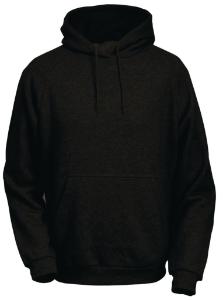 Sweatshirt with hood, black