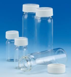 Screw caps for 30 ml glass bottles, STERILIN®