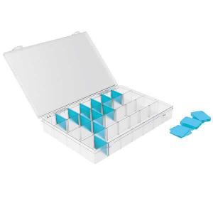 Plastic box, 28 compartment