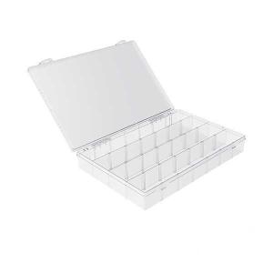 Plastic box, 28 compartment