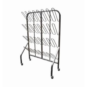 Boot rack pedestal 16 pairs mobile