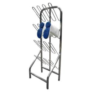 Boot rack pedestal 8 pairs