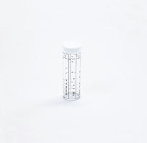 Dilution/shaker tube with lid, plastic, graduated, 30 ml