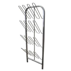 Boot rack wall mounted 8 pairs