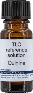 TLC reference solution, quinine