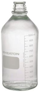 Media bottles, graduated, WHEATON®