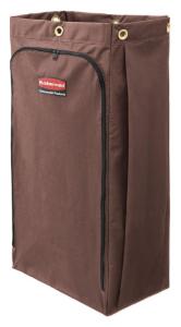 Canvas bag with vinyl lining 114 L brown