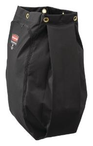 Canvas bag with vinyl lining 114 L black