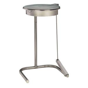 TEKNOMEK Open frame pedestal waste bin (foot operated)