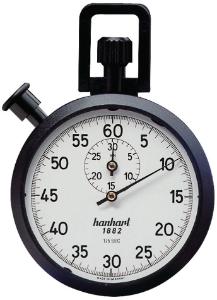 Analogue stopwatch