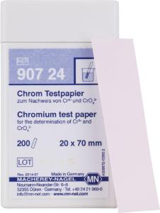 Qualitative Chromium test paper for chromate: 5?mg/L CrO?²?