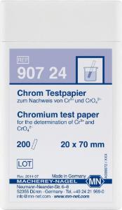 Qualitative Chromium test paper for chromate: 5?mg/L CrO?²?