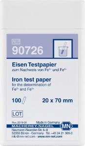 Qualitative Iron test paper for Iron: 10?mg/L Fe²? or Fe³?