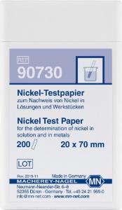 Qualitative Nickel test paper for Nickel: 10?mg/L Ni²?