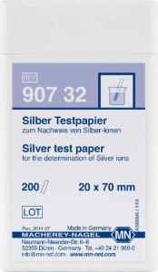 Qualitative Silver test paper for Silver: 20?mg/L Ag?