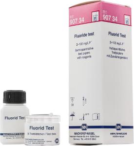 Semi-quantitative test paper fluoride test