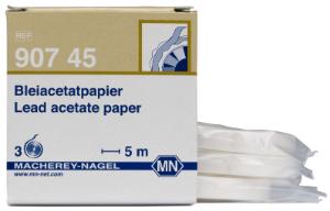 Qualitative lead acetate paper for sulphide: 5?mg/L S²?, refill pack