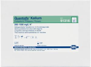 Semi-quantitative test strips QUANTOFIX Potassium