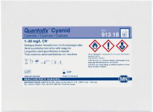 Semi-quantitative test strips QUANTOFIX Cyanide