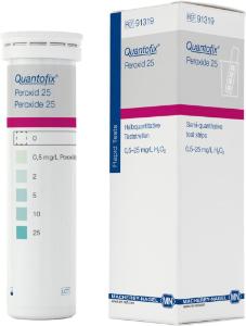 Semi-quantitative test strips QUANTOFIX Peroxide 25