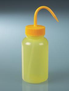 Wash bottles, wide neck, with printed name, LaboPlast®